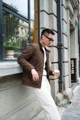Áo khoác chần bông Polo