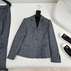 Blazer dạ xương cá MaxMara slimfit