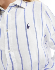 Áo sơ mi  bằng vải lanh hiệu Polo Ralph Lauren