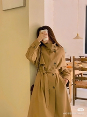 Trendcoat dáng dài ICICLE cổ bẻ