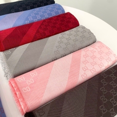 Khăn Gucci 5 màu 80% wool 20% silk VIP Sz140x140