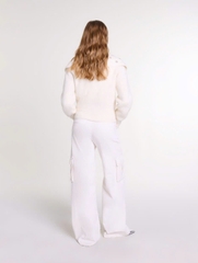 Áo khoác cardigan cổ đính trang sức