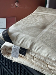 Chăn LoroPiana chần bông lụa Tencel vs Silk