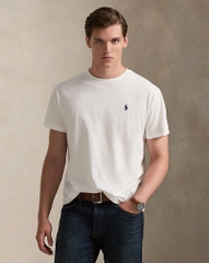 Áo thun cổ tròn dáng rộng thoải mái bằng vải jersey