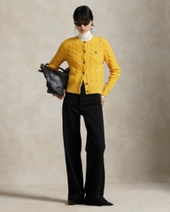 Cable Knit cashmere wool