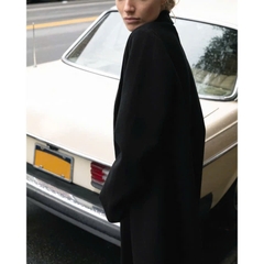 Trenchcoat dạ ép Zara dáng dài
