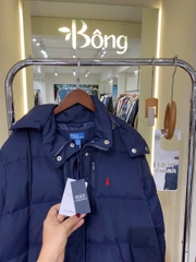 Áo phao polo dáng dài
