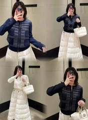 Áo phao tay len 4 túi