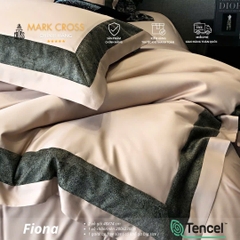 Set chăn ga 4pcs Mark Cross lụa TENCEL Kingsize