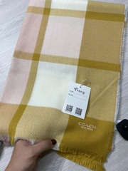 Khăn dạ Coach chữ nhật