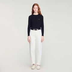 ÁO KHOÁC CARDIGAN NGẮN CỔ TRÒN