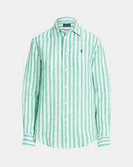 Áo sơ mi  bằng vải lanh hiệu Polo Ralph Lauren