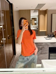 Tshirt POLO cổ tròn logo lưng 3 màu