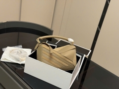 Túi Puzzle nhỏ bằng da bê và da lộn