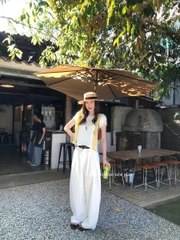 Quần khaki suông T-Flatform lưng chun kèm belt 3 màu (JW116169)