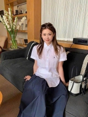 Sơ mi Polo ngắn tay linen 4 màu