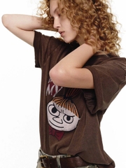 ÁO THUN COTTON IN HÌNH HỌA TIẾT RÁCH RƯỚI