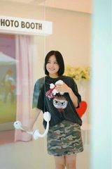 ÁO THUN COTTON IN HÌNH HỌA TIẾT RÁCH RƯỚI