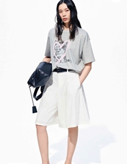 ÁO THUN IN HÌNH MÈO BẰNG VẢI COTTON
