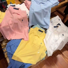 Áo sát nách Polo RL cổ bẻ 100% cotton 3 màu