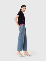 Áo khoác cardigan với viền móc