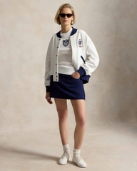 Áo khoác Polo RL dệt kim đôi Wimbledon