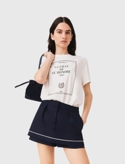 Quần short váy MAJE hiệu ứng xếp lớp