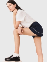 Quần short váy MAJE hiệu ứng xếp lớp