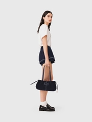 Quần short váy MAJE hiệu ứng xếp lớp