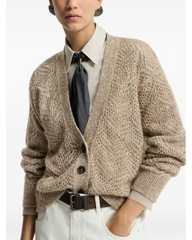 Áo khoác cardigan BRUNELLO hoạ tiết