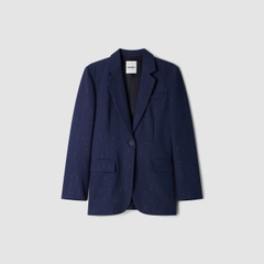 ÁO KHOÁC VEST SANDRO KẺ SỌC ĐÍNH SEQUIN