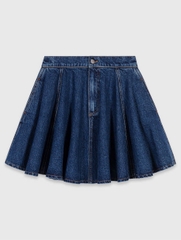 VÁY DENIM MAJE NGẮN XOÈ