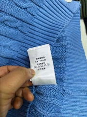 CDG Polo RL vặn thừng cổ bẻ logo ngực 100% cotton 6 màu