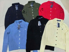 CDG Polo RL vặn thừng cổ bẻ logo ngực 100% cotton 6 màu