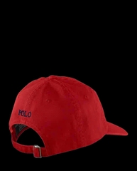 Mũ lưỡi chai POLO RL vải cotton