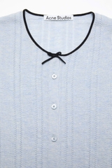 ÁO KHOÁC CARDIGAN ACNES STUDIO LỤA CÓ NƠ