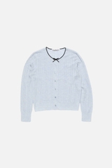 ÁO KHOÁC CARDIGAN ACNES STUDIO LỤA CÓ NƠ