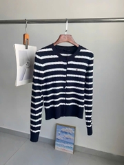 Áo CDG Tommy kẻ ngang cổ tròn 2 màu