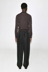 ÁO KHOÁC CARDIGAN COS CỔ CAO BẰNG LEN MERINO