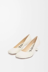Toy pump LOEWE in goatskin
