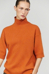 Áo len dệt kim MASSIMO DUTTI tay ngắn dáng rộng