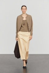 ÁO CARDIGAN MASSIMO DUTTI CHI TIẾT KHUY