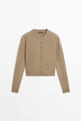 ÁO CARDIGAN MASSIMO DUTTI CHI TIẾT KHUY