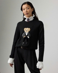 Áo len Polo Bear ánh kim dành cho mùa lễ hội