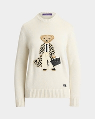 Áo len lụa Polo Bear mùa xuân