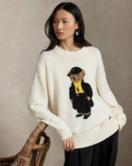Áo len cổ tròn Polo Bear Cotton