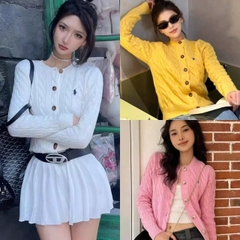 Cable Knit cashmere wool