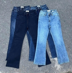 Quần denim Costance co giãn ống vảy