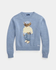 Áo len cổ tròn Polo Bear
