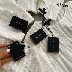 Top lụa đũi trắng Massimo Dutti dư xịn sát sách ly chìm